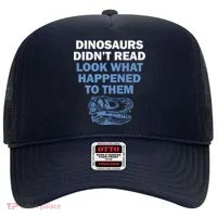 Dinosaurs Didn't Read Hat thumb 0