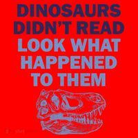 Dinosaurs Didn't Read Santa Hat thumb 1