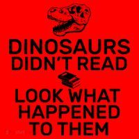 Dinosaurs Didn't Read Look What Happened To Them Santa Hat thumb 1