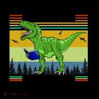 Dinosaurs Didn't Read Now They Are Extinct Funny Coffee Mug thumb 5