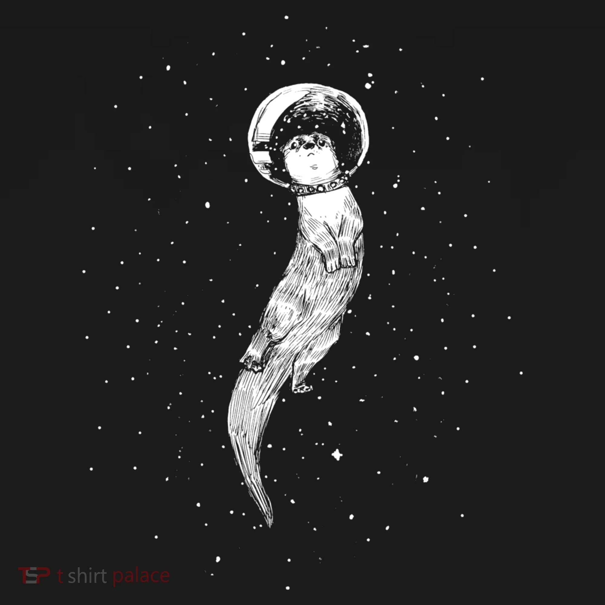 Drifting In Otter Space (Best For Color) Doggie Tank