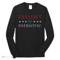 Dissent Is Patriotic Usa Political Resist Protest Gear Long Sleeve Shirt thumb 0