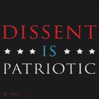 Dissent Is Patriotic Usa Political Resist Protest Gear Women's Hoodie thumb 2