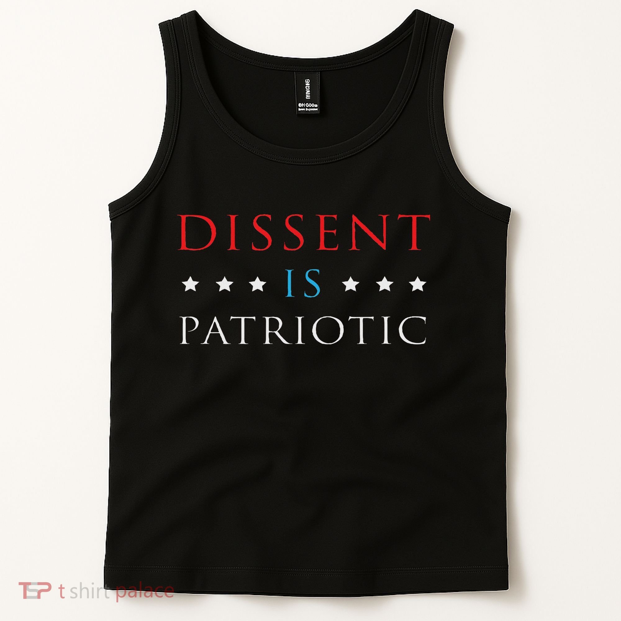 Dissent Is Patriotic Usa Political Resist Protest Gear Tank Top