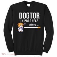 Dogtor In Progress Future Dog Doctor Vet Student Funny Vet Future Vet Sweatshirt thumb 0