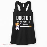 Dogtor In Progress Future Dog Doctor Vet Student Funny Vet Future Vet Women's Tank Top thumb 0