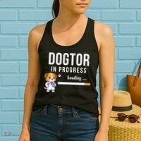 Dogtor In Progress Future Dog Doctor Vet Student Funny Vet Future Vet Women's Tank Top thumb 2
