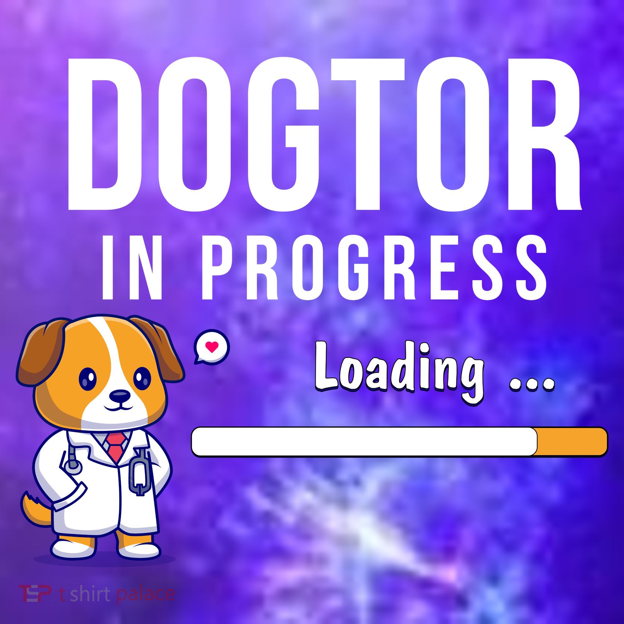 Dogtor In Progress Future Dog Doctor Vet Student Funny Vet Future Vet Coaster