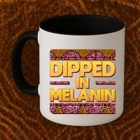 Dipped In Melanin Coffee Mug thumb 2