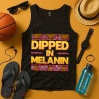 Dipped In Melanin Tank Top thumb 4