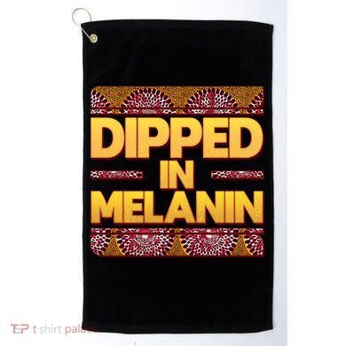 Dipped In Melanin Golf Towel