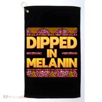 Dipped In Melanin Golf Towel thumb 0