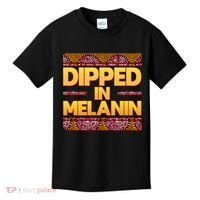 Dipped In Melanin Kids T-Shirt thumb 0