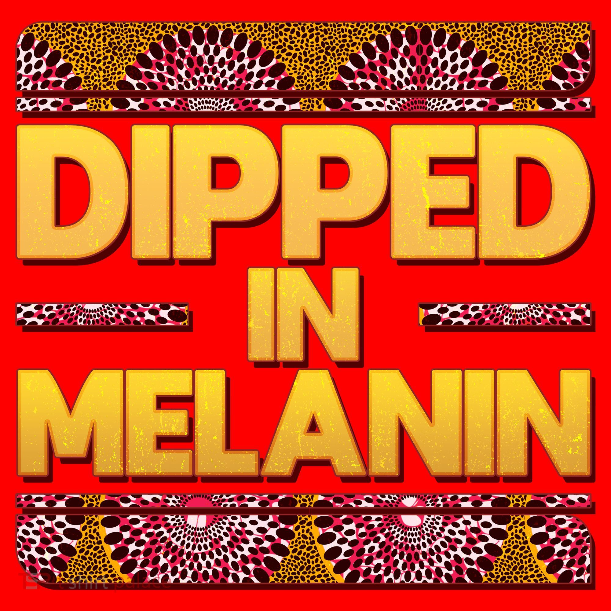 Dipped In Melanin Santa Hat