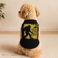 Dude I'm Right Here I Bigfoot Sasquatch Gift Doggie Tank thumb 2