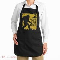 Dude I'm Right Here I Bigfoot Sasquatch Gift Apron thumb 2