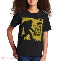 Dude I'm Right Here I Bigfoot Sasquatch Gift Kids T-Shirt thumb 2