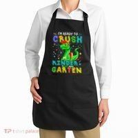 Dinosaur I'm Ready To Crush Kindergarten Back To School Apron thumb 2