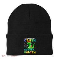 Dinosaur I'm Ready To Crush Kindergarten Back To School Beanie thumb 0