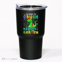 Dinosaur I'm Ready To Crush Kindergarten Back To School Tumbler thumb 0