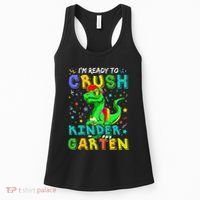 Dinosaur I'm Ready To Crush Kindergarten Back To School Women's Tank Top thumb 0