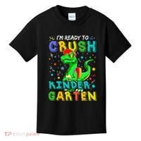 Dinosaur I'm Ready To Crush Kindergarten Back To School Kids T-Shirt thumb 0