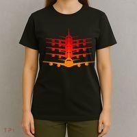 Distressed ID Rather Be Flying Funny Airplane Pilot T-Shirt thumb 4