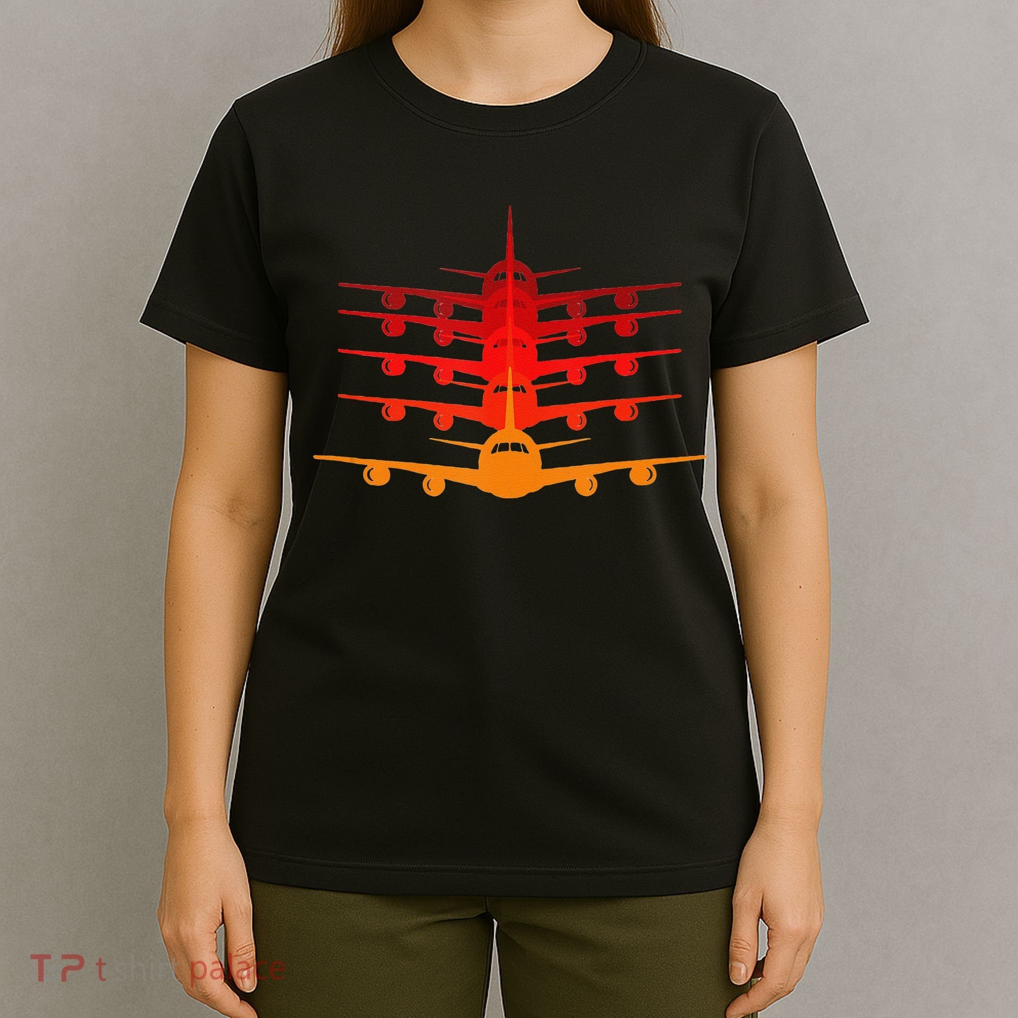 Distressed ID Rather Be Flying Funny Airplane Pilot T-Shirt