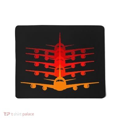 Distressed ID Rather Be Flying Funny Airplane Pilot Mousepad