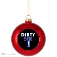 Dirk 30K Dirty 30 Basketball 30000 Points pts Plastic Christmas Ball Ornament thumb 0