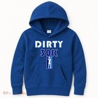 Dirk 30K Dirty 30 Basketball 30000 Points pts Kids Hoodie thumb 0