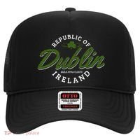 Dublin Ireland Shamrock St Patricks Day Green Souvenir Gift Hat thumb 0