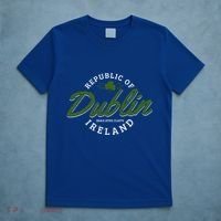 Dublin Ireland Shamrock St Patricks Day Green Souvenir Gift T-Shirt thumb 5