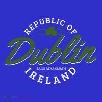 Dublin Ireland Shamrock St Patricks Day Green Souvenir Gift Visor thumb 3