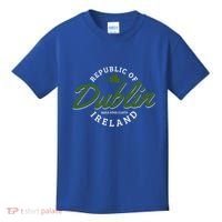 Dublin Ireland Shamrock St Patricks Day Green Souvenir Gift Kids T-Shirt thumb 0