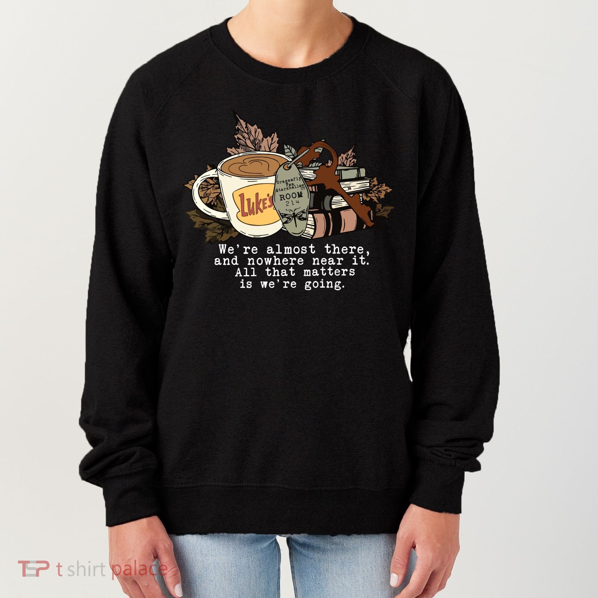 Dragonfly Inn Stars Hollow Luke’S Diner Women's Sweatshirt
