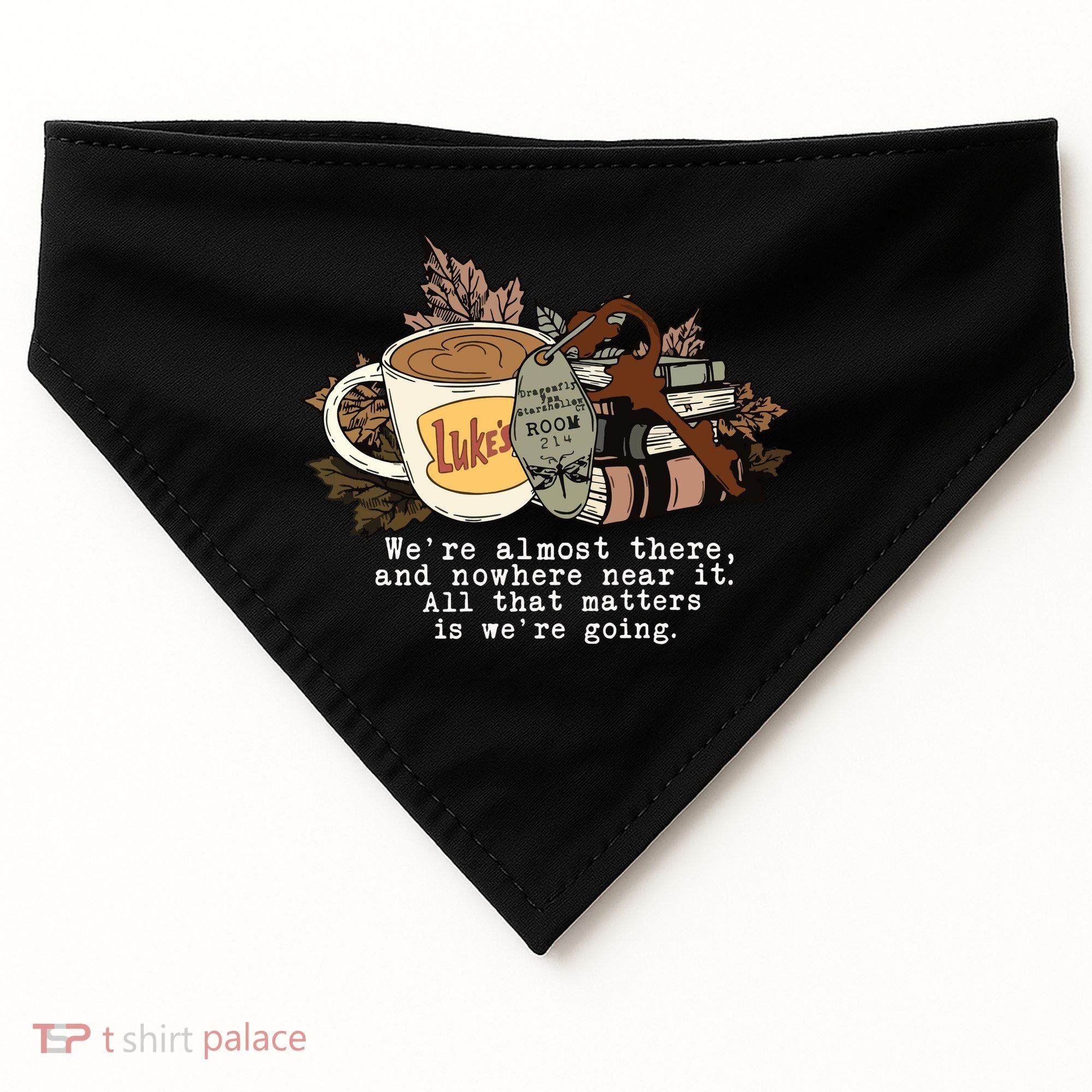 Dragonfly Inn Stars Hollow Luke’S Diner USA-Made Doggie Bandana