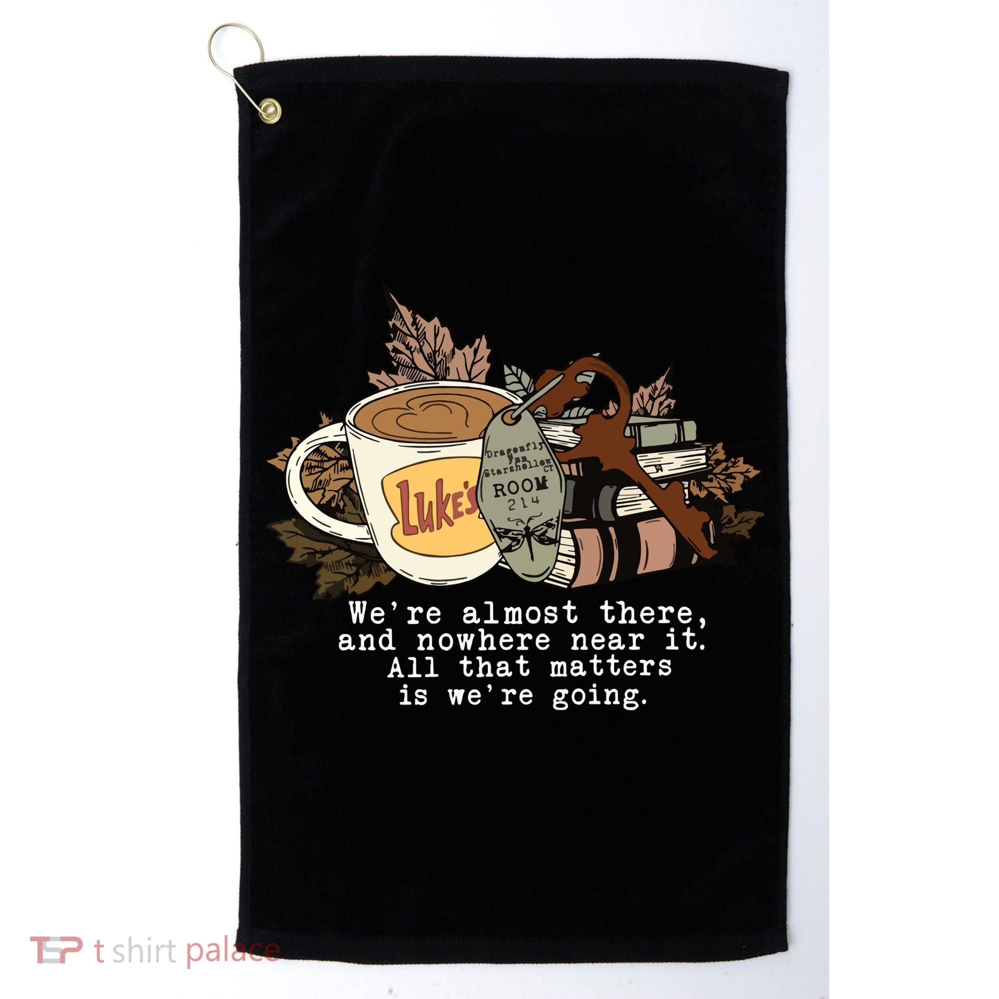 Dragonfly Inn Stars Hollow Luke’S Diner Golf Towel
