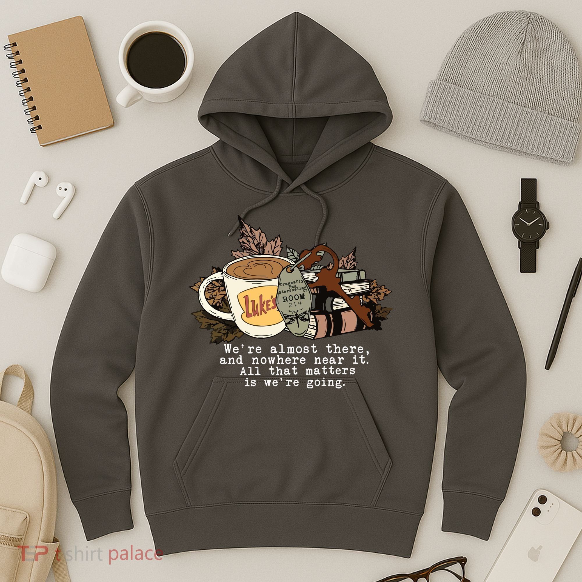 Dragonfly Inn Stars Hollow Luke’S Diner Hoodie