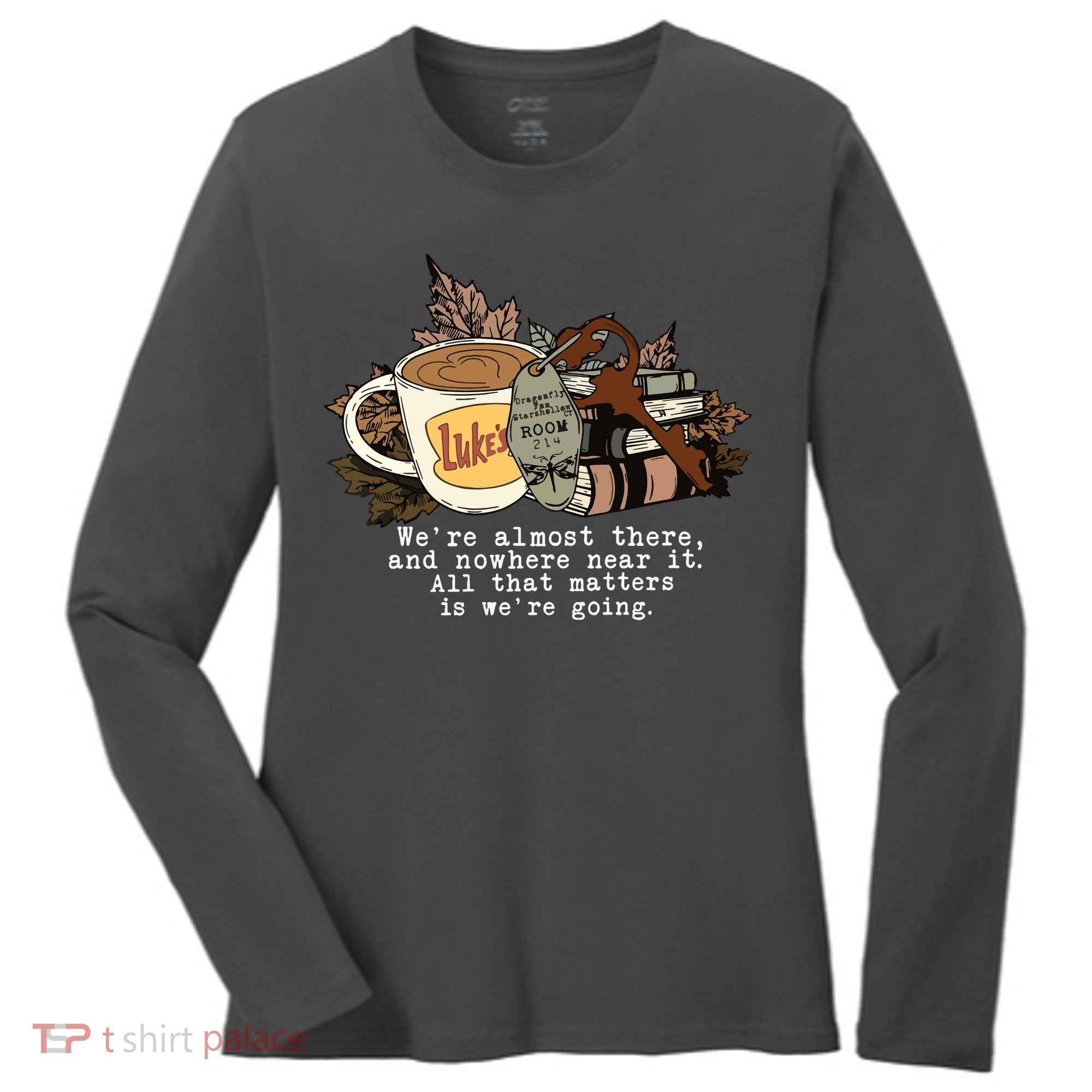 Dragonfly Inn Stars Hollow Luke’S Diner Women's Long Sleeve Shirt
