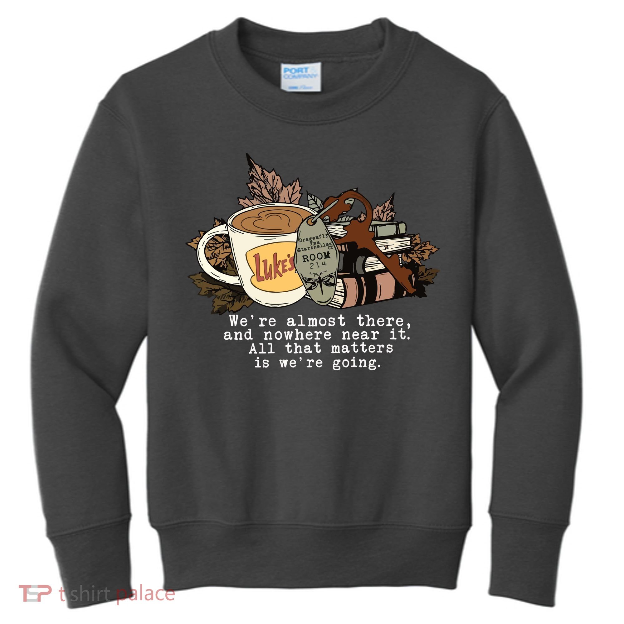 Dragonfly Inn Stars Hollow Luke’S Diner Kids Sweatshirt