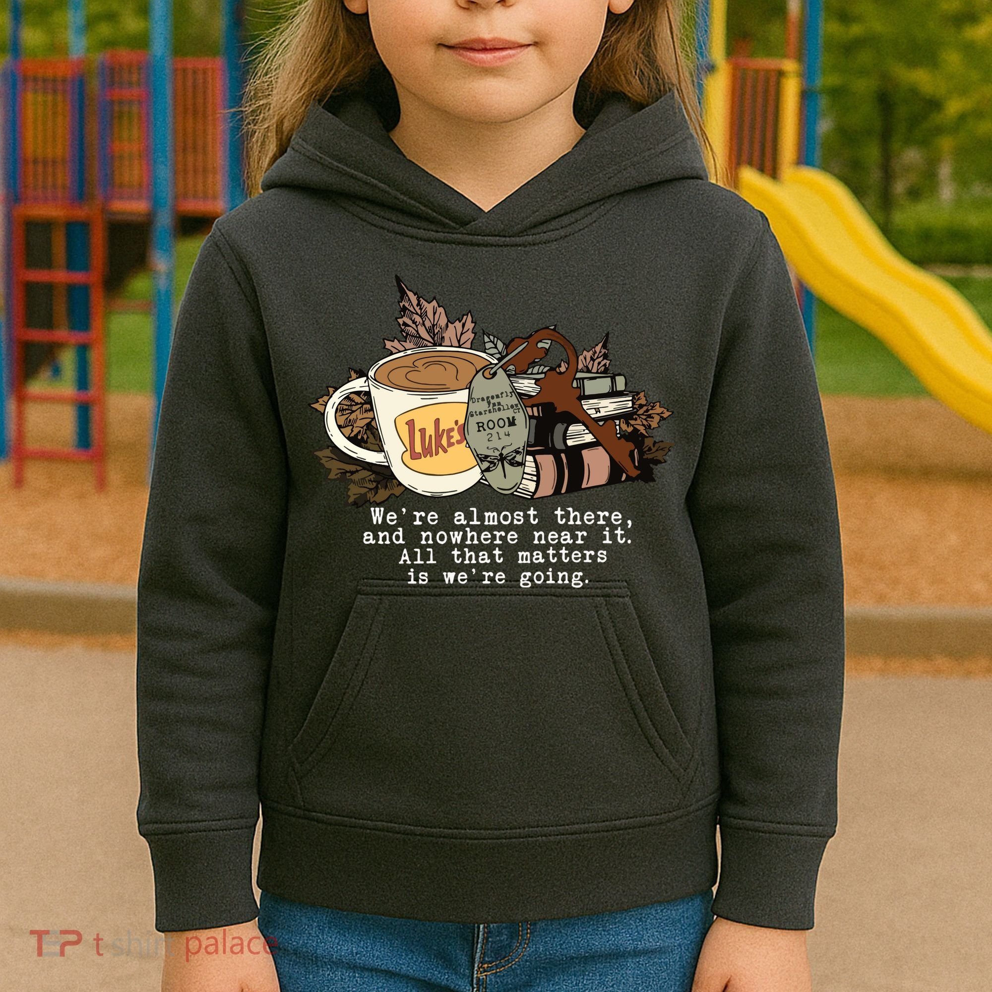 Dragonfly Inn Stars Hollow Luke’S Diner Kids Hoodie