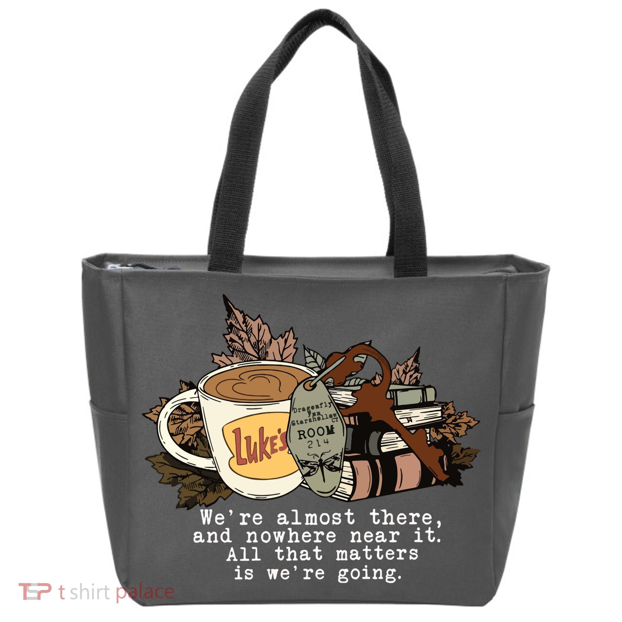 Dragonfly Inn Stars Hollow Luke’S Diner Tote Bag