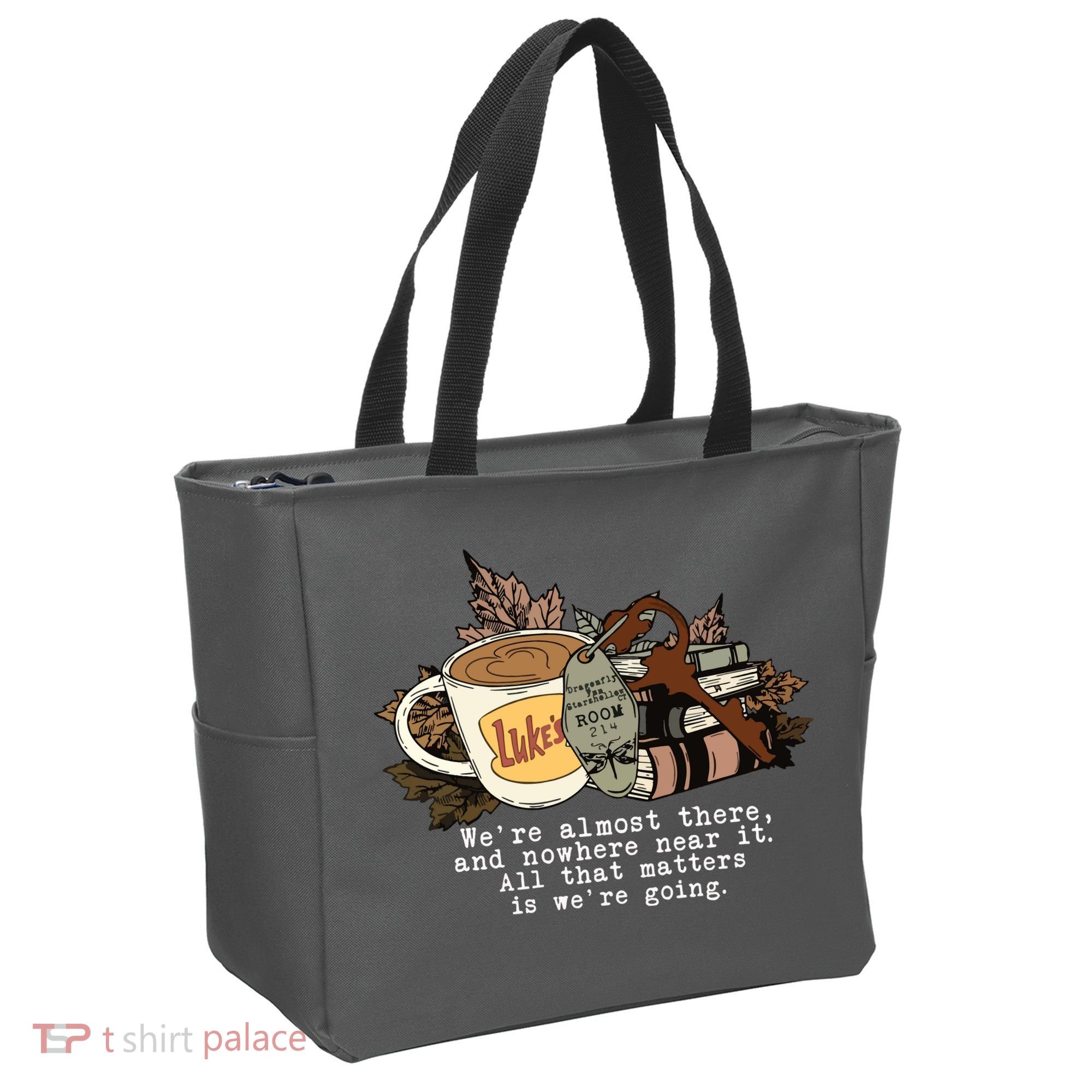 Dragonfly Inn Stars Hollow Luke’S Diner Tote Bag