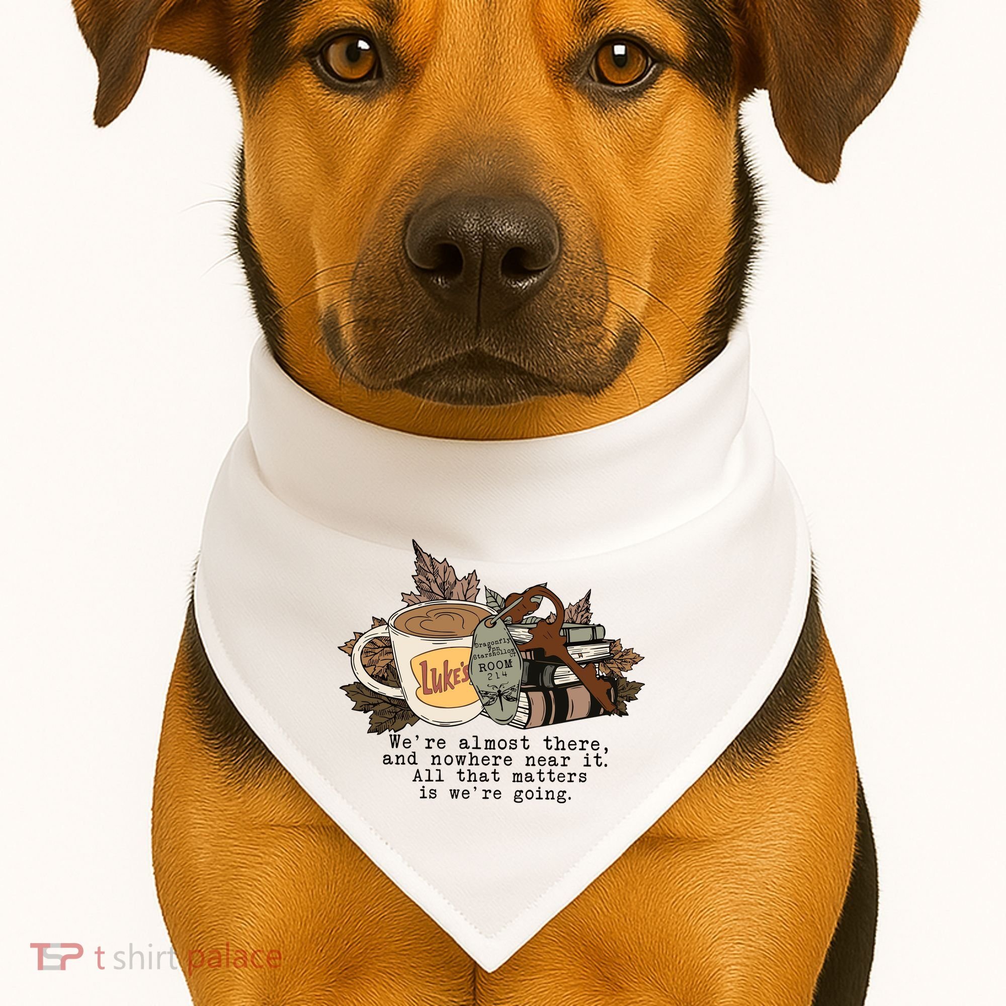 Dragonfly Inn Stars Hollow USA-Made Doggie Bandana