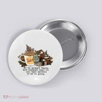 Dragonfly Inn Stars Hollow Button thumb 0