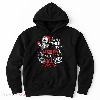 Dead Inside Skeleton Christmas Dancing Skeleton Christmas Hoodie