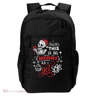 Dead Inside Skeleton Christmas Dancing Skeleton Christmas Backpack
