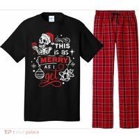 Dead Inside Skeleton Christmas Dancing Skeleton Christmas Pajama Set thumb 0
