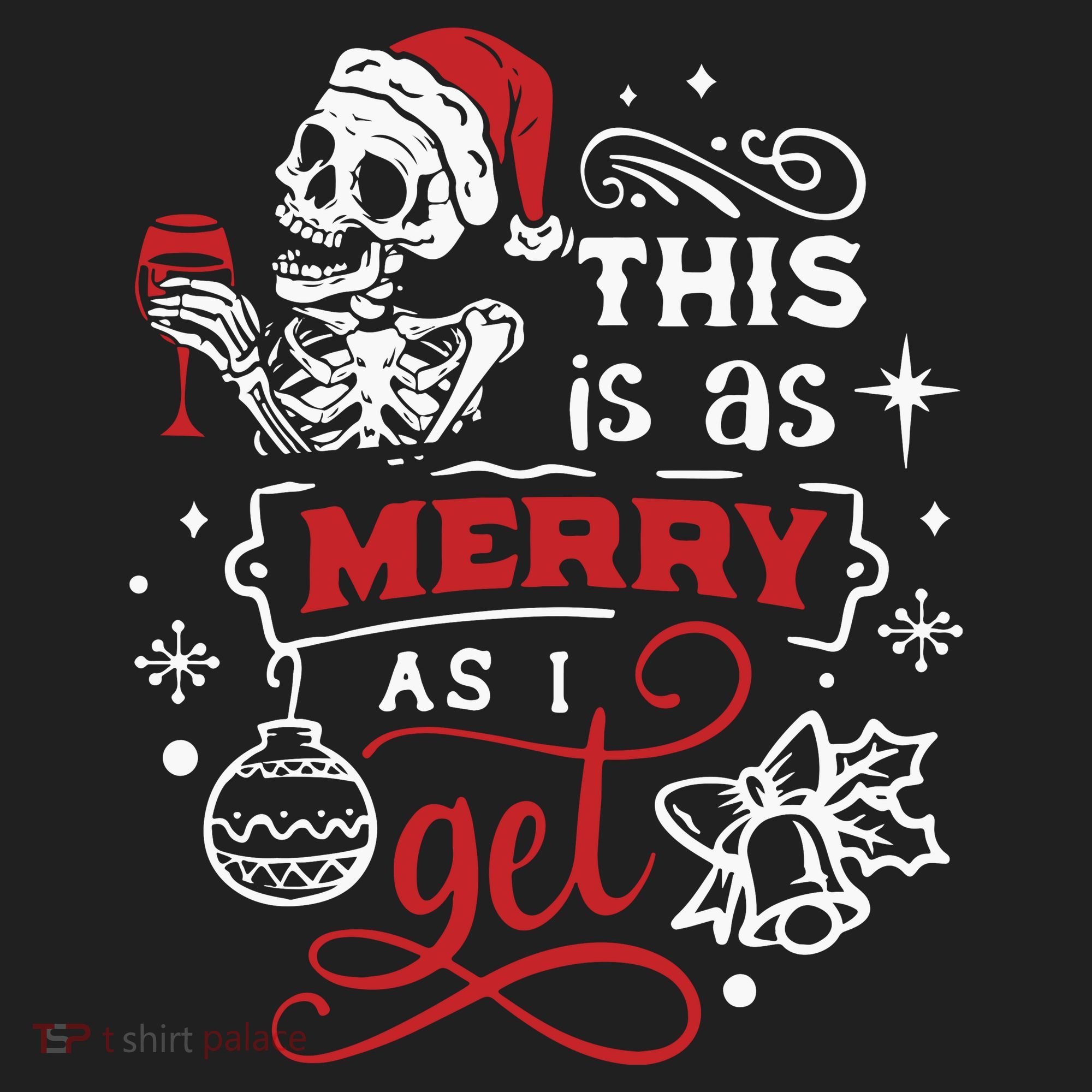 Dead Inside Skeleton Christmas Dancing Skeleton Christmas Hat